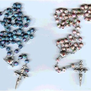 rosario de cristal pintado GR jacobeo