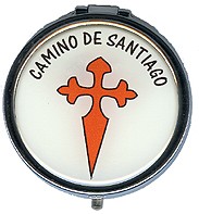 Pastillero con la Cruz de Santiago